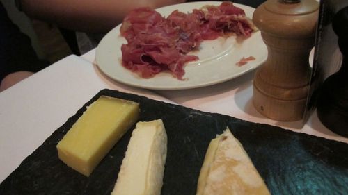 Cheese:proscuitto