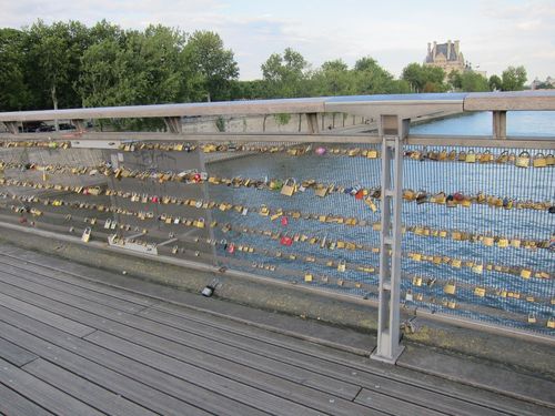 Locks on ponte